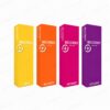 BELOTERO dermal filler boxes in Soft Balance Intense and Volume variants