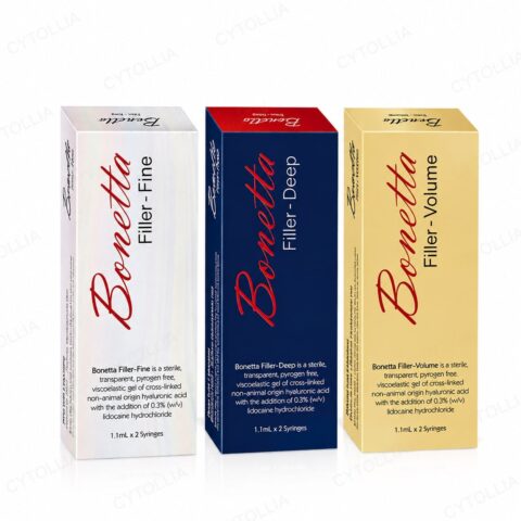 BONETTA™ Hyaluronic Acid Dermal Filler — Fine / Deep / Volume