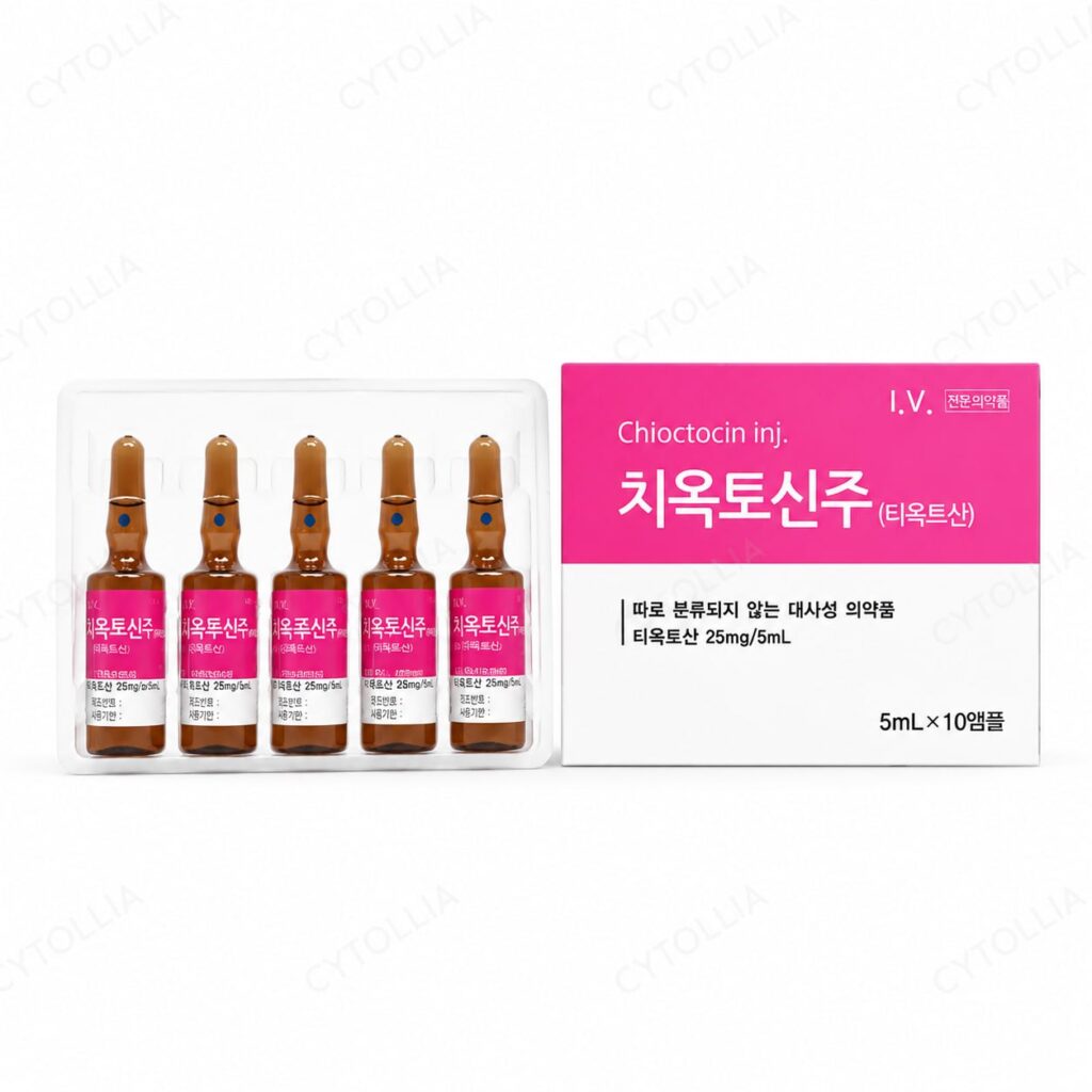 Chioctocin Inj thioctic acid alpha-lipoic acid antioxidant injection IV therapy 25mg 5ml