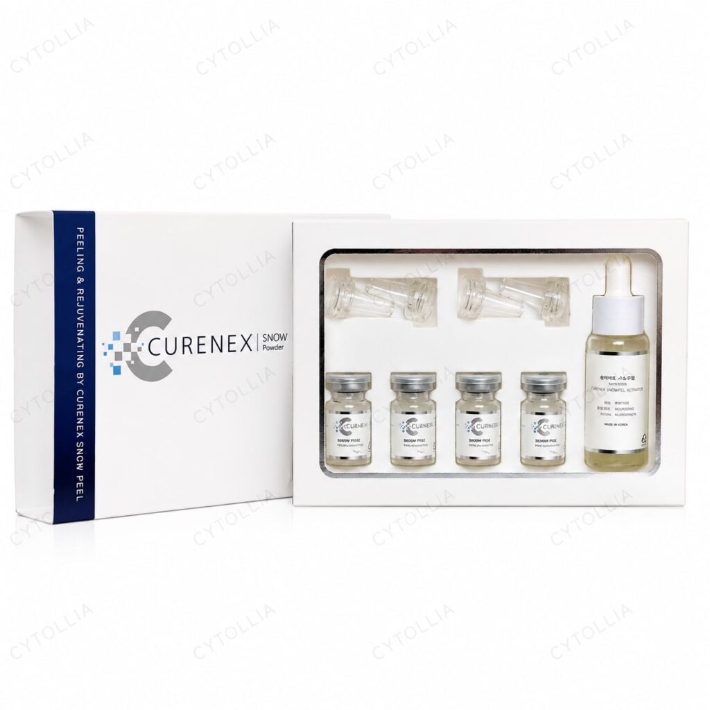 Curenex Snow Peel two-part exfoliating system