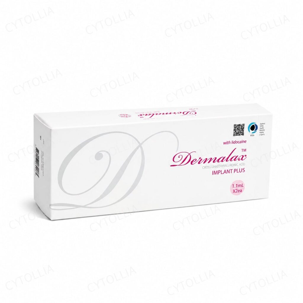 Dermalax Implant Plus dermal filler product box
