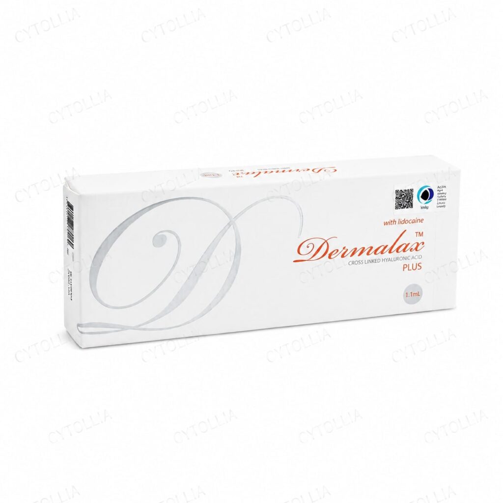 Dermalax Plus dermal filler product box