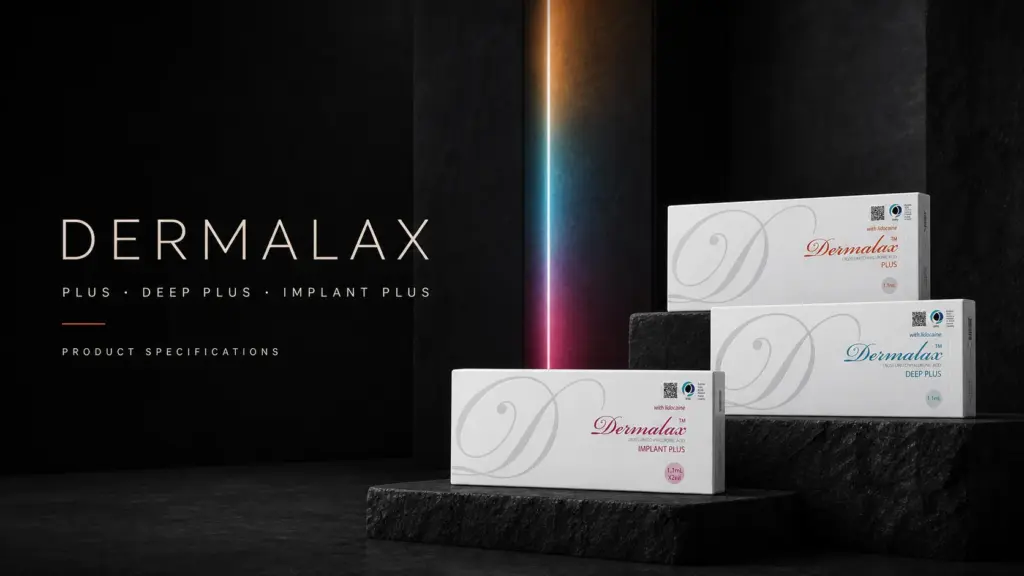 Dermalax Plus, Deep Plus and Implant Plus product specifications.