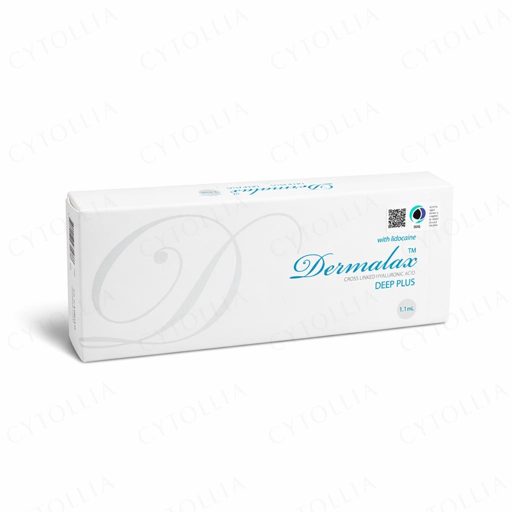 Dermalax Deep Plus dermal filler product box
