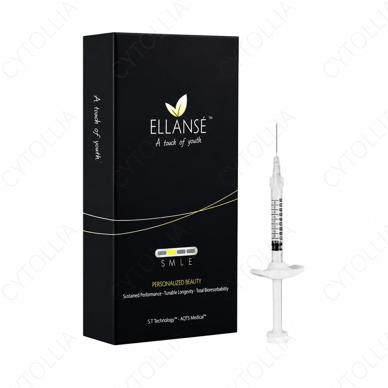 Ellansé M PCL dermal filler box and syringe