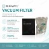 Rejumate Vacuum Filter 2ea product packaging