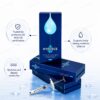 Hyalace dual-weight HA skin booster product packaging and syringe display