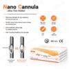 JBP Nano Cannula ultra-thin walled - thick wall vs thin wall comparison diagram