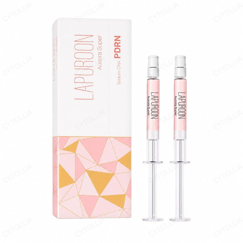 Lapuroon Aurora Super PDRN 2% skin booster product packaging front view