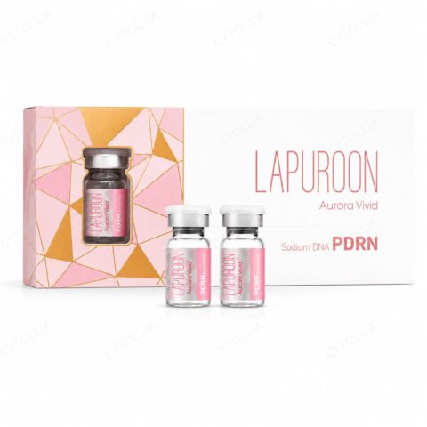 Lapuroon Aurora Vivid PDRN 0.2% — Gentle PDRN Skin Booster 2×2.5mL