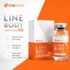 LINE BODY 100cc body filler syringe and box display