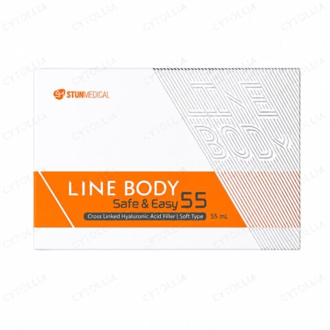 LINE BODY Soft 55cc — Soft-Texture Body Filler 55ml Pre-Filled Syringe