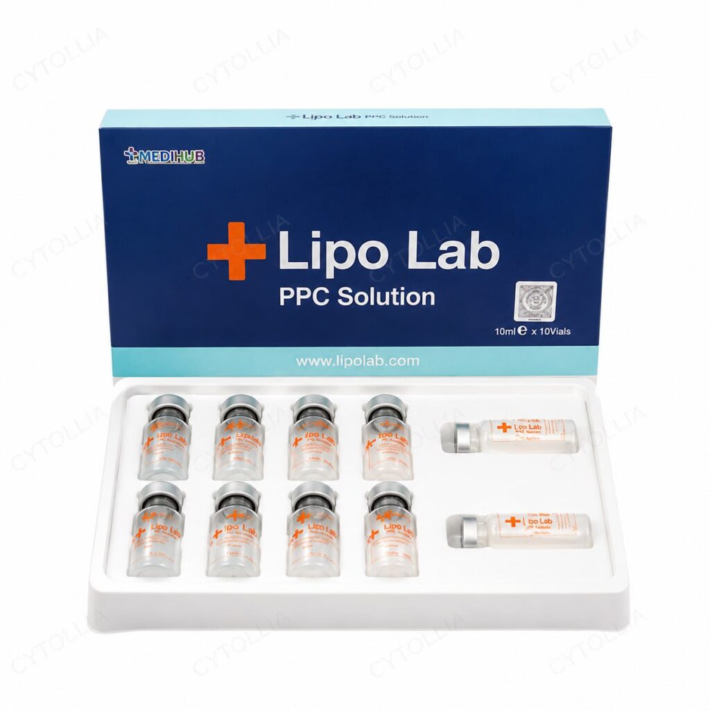 Lipo Lab PPC Solution injection lipolysis fat dissolver 10ml x 10 vials CSBIO