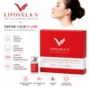 Lipo Vela-V facial injection lipolysis product display for jawline and chin contouring