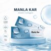 Manla Kar Dimla Collagen boxes with skin care infographic
