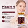 Miracle H — PCL + HA Collagen-Stimulating Skin Booster 2mL vial and injection detail
