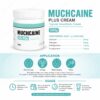Muchcaine Plus 5% Prilocaine cream application on skin demonstration