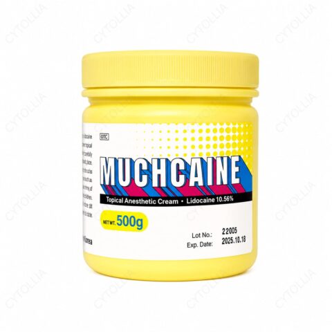 Muchcaine Cream 10.56% — Topical Lidocaine Anesthetic Cream 500g