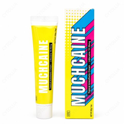 Muchcaine Cream 10.56% — Topical Lidocaine Anesthetic Cream 30g
