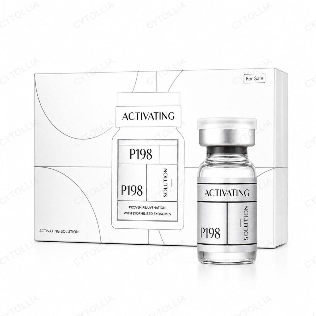 P198 ExoHealer Activating Solution 5ml x 10 silver box and vial