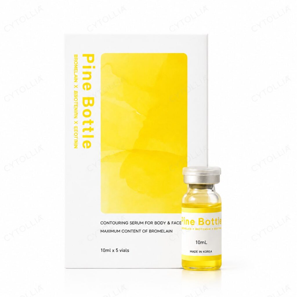 Pine Bottle phosphatidylcholine contouring solution injection lipolysis product box 5x10ml
