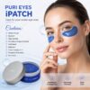AETER Puri Eyes PDRN hydrogel eye patch application on under-eye area