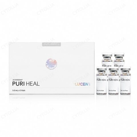 Puri Heal Lucent 5ml×5 — Tone-Up & Brightening Skin Booster