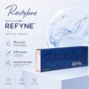Restylane Refyne with Lidocaine product packaging and demonstration