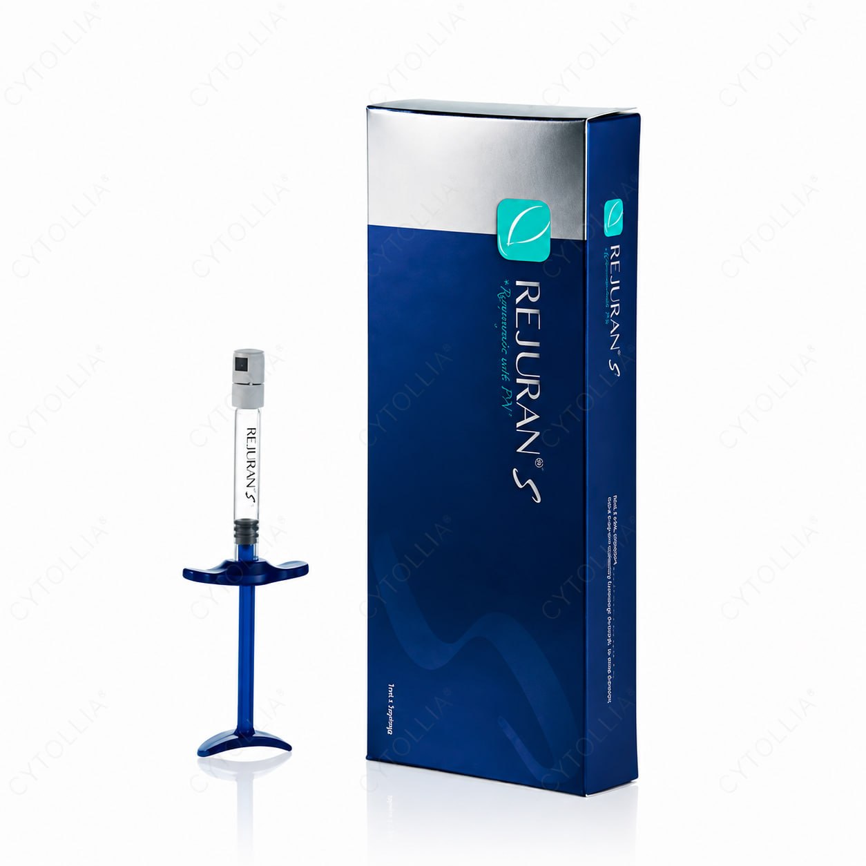 Navy Rejuran S product box and syringe