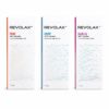 REVOLAX dermal filler boxes in Fine Deep and Sub-Q variants
