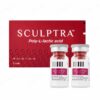 Sculptra PLLA collagen biostimulator 2 vials Galderma