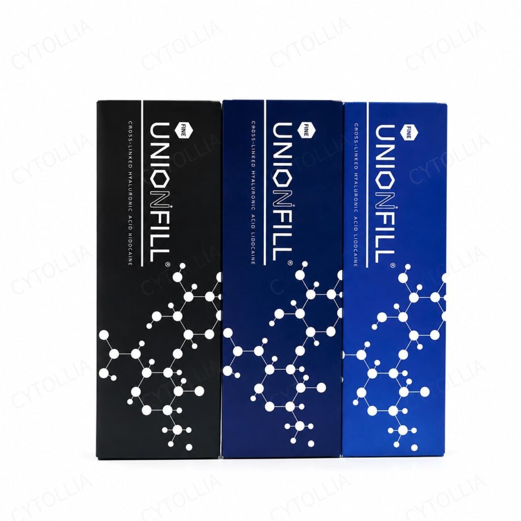 UNIONFILL with Lidocaine boxes in three variants