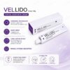 VEL.LIDO Numbing Cream 30g application on skin demonstration