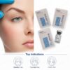 Botulax 100U Botulinum Toxin — box side specification panel with top indications, ingredients and storage instructions