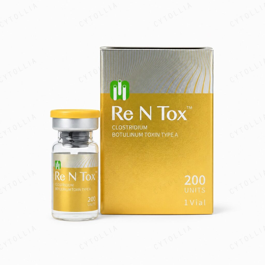ReNTOX 200U box front packaging — botulinum toxin type A, 200 units per vial
