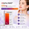Alpha NAD+ 500mg — therapy benefits: cellular energy and focus, healthy aging and recovery support