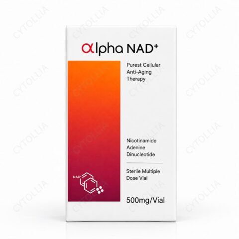 Alpha NAD+ 500mg — Lyophilized NAD+ Injection for Professional IV Therapy
