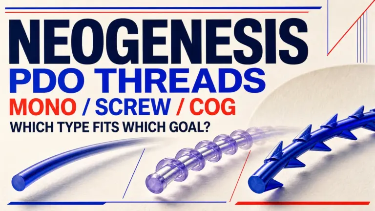 Neogenesis PDO Mono, Screw and Cog thread structures compared in an integrated decision guide