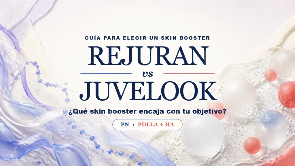 Rejuran frente a Juvelook: guía para elegir un skin booster según el objetivo, PN frente a PDLLA más HA