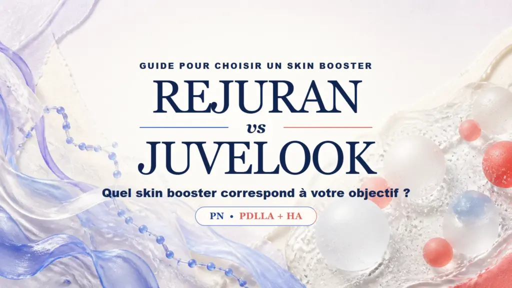 Rejuran face à Juvelook : guide pour choisir un skin booster selon l’objectif, PN face à PDLLA plus HA