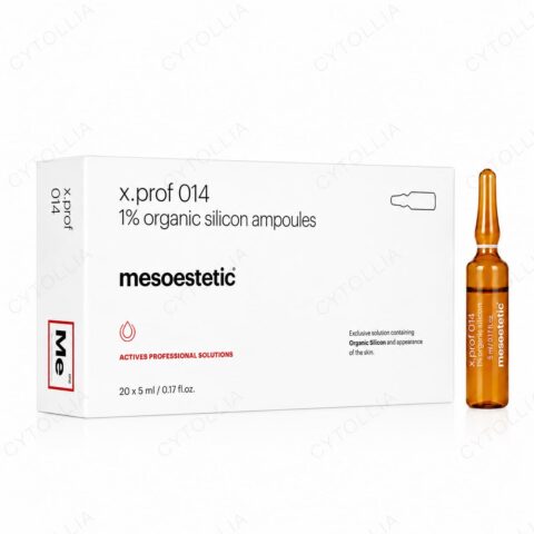 Mesoestetic x.prof 014 1% Organic Silicon Ampoules 20×5mL
