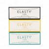 ELASTY Plus HA Dermal Filler with Lidocaine — product packaging (F Plus and G Plus boxes, 1 × 1 ml syringe with 27G and 30G needles)