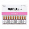 Cindella Inj. I.V. — thioctic acid 25mg/5mL injection box front packaging (CINDELLA I.V., 5mL × 10 ampoules)