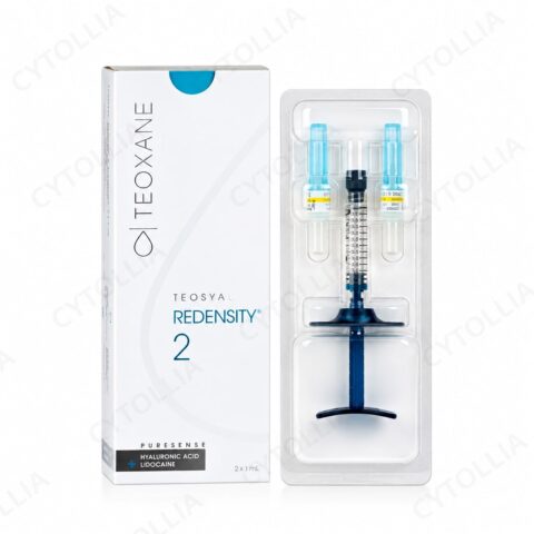 Teosyal PureSense Redensity 2 with Lidocaine — Periocular HA Dermal Filler (2 × 1 mL)