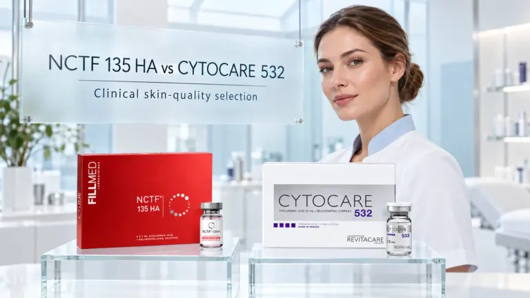 NCTF 135 HA and Cytocare 532 in a high-end clinical skin-quality comparison campaign