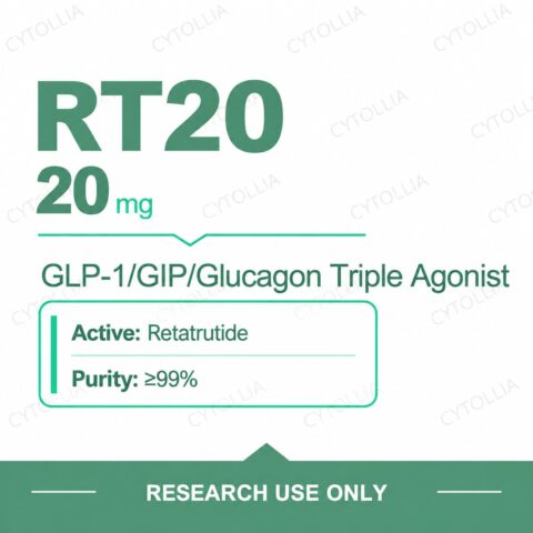 Retatrutide 20 mg – 10 Vials
