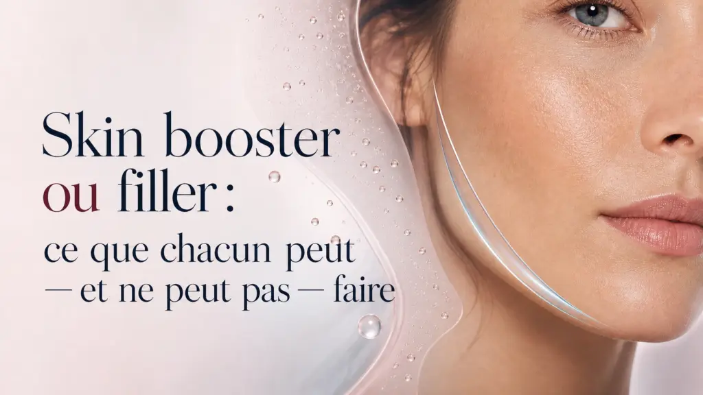 Skin booster ou filler : ce que chacun peut — et ne peut pas — faire — guide de médecine esthétique Cytollia