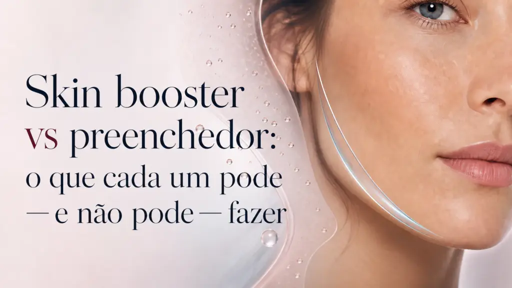 Skin booster vs preenchedor: o que cada um pode — e não pode — fazer — guia de medicina estética da Cytollia